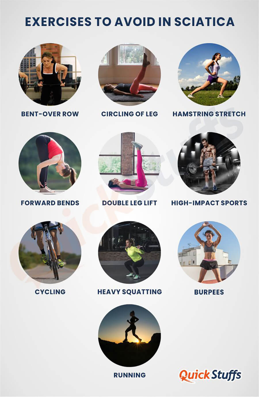 exercises to avoid in sciatica